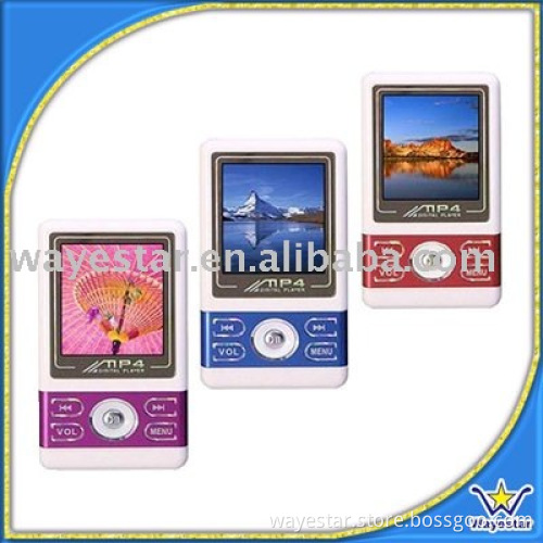 Dual Earphone Jack Flash Mp4 Player